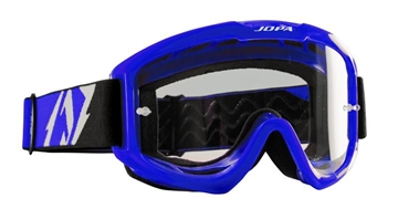 JOPA MX-brille  blå   + ekstra brilleglas med 6 stk. tear-off 