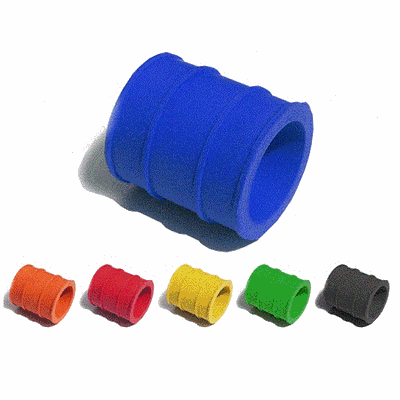 4MX Farvede udstødnings gummi 22mm