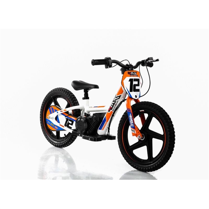 El - cykel til børn - 4MX Kid E-Fun 16\'  Orange 