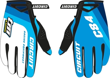Cross Handsker - Circuit Glove Reflex Blue TM 