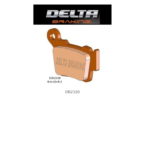 Delta bremsklods DB 2320