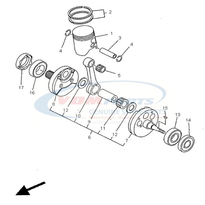 Oil seal , 93103-36182 , Yamaha