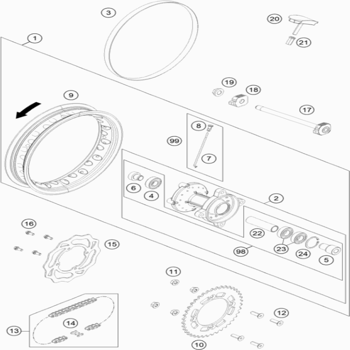 Ball Bearing 6202-2RSH/C3, 06250-62028 , Husqvarna