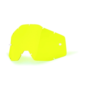 100% Lens gul  til Racecraft , Accuri og Strata