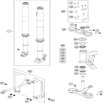 EJOT PT screw k60x20 ALU WS=6, 17060206 , KTM, Husqvarna