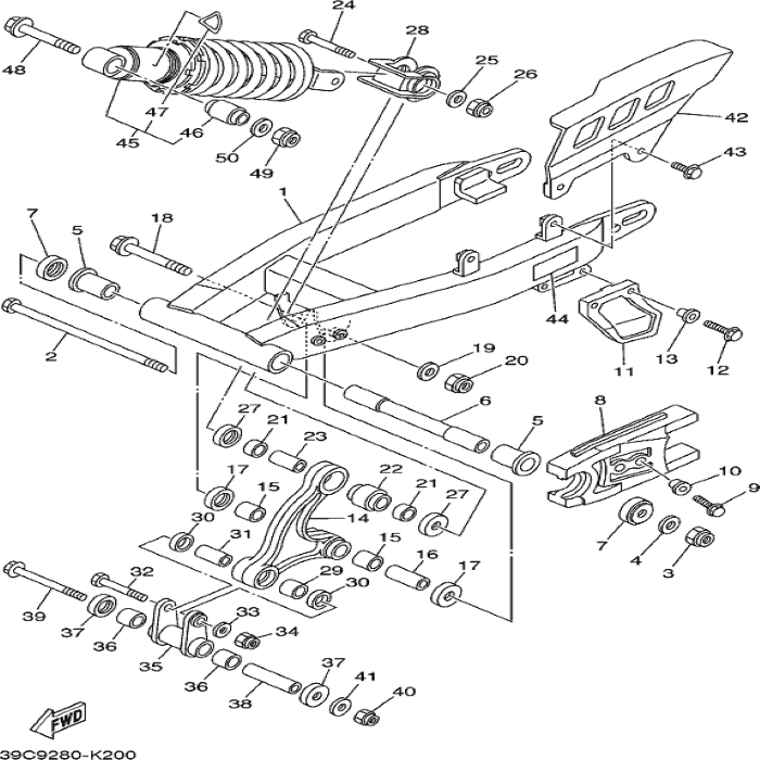 Sealguard, Yamaha, 1B2-F2151-00