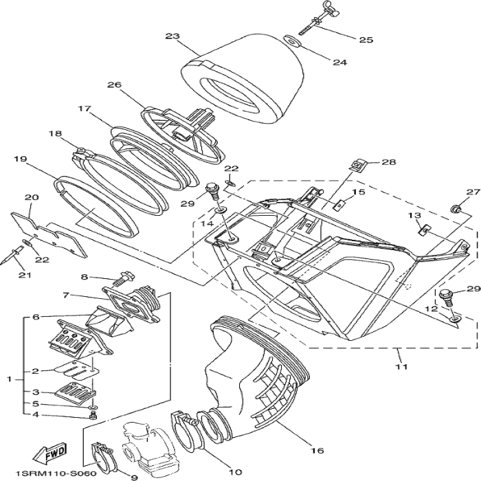 Joint, Caburetor, Yamaha, 1C3-13565-00