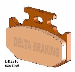 Bremseklods M1 Delta Braking 2210