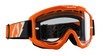 JOPA MX-brille orange   + ekstra brilleglas med 6 stk. tear-off 