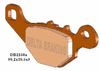 Bremseklods M1 Delta Braking 2250