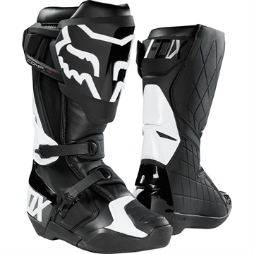 FOX Comp R Boot - Crossstøvle i sort/hvid 