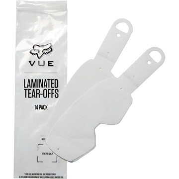 FOX VUE Lamineret Tear- Off 14stk. 