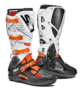 SIDI Crossfire 3 SRS  Orange Flou - Sort - Hvid 