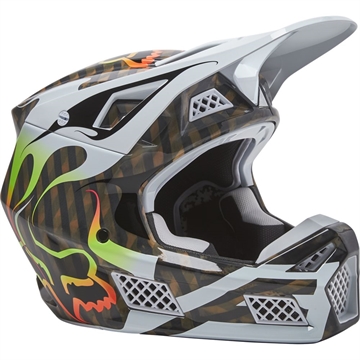 Fox V3 RS Fahren helmet - multi - Str. L 