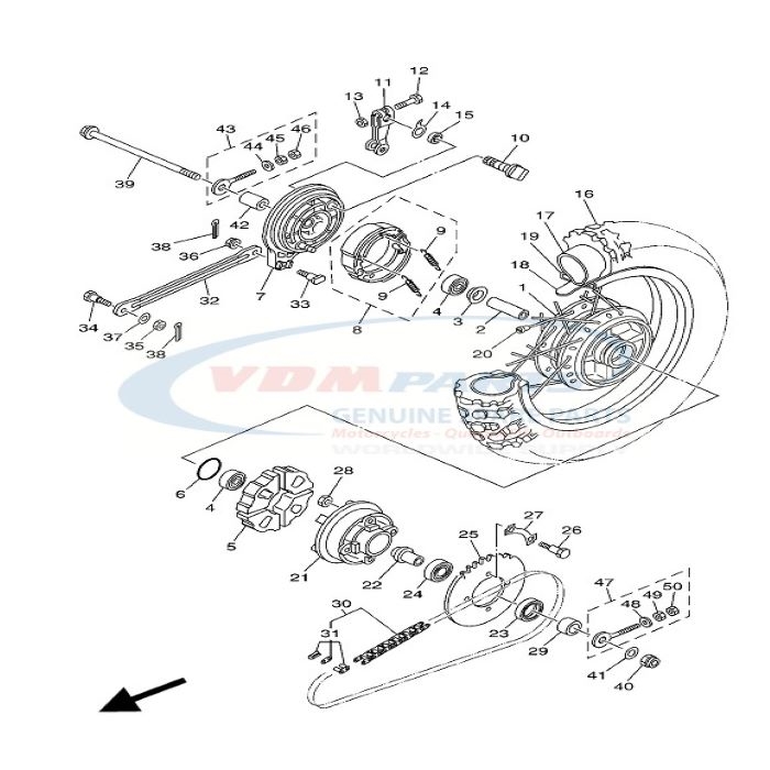 Damper Clutch,  304-25364-01 , Yamaha