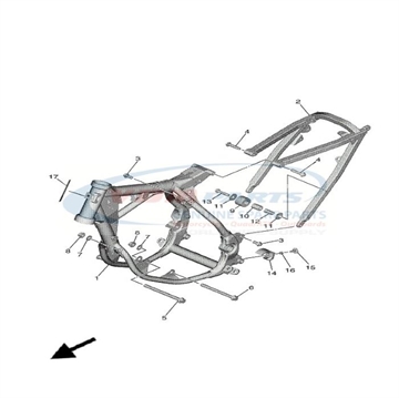 ensioner, Yamaha, 30X-22178-00