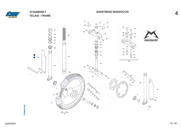 Forgaffel Marzocchi