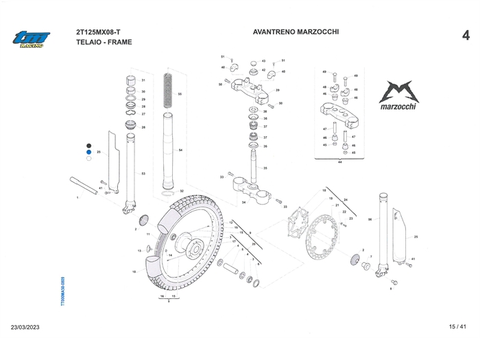 Forgaffel Marzocchi