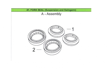 Fork Seal - pakdåser og støvringe