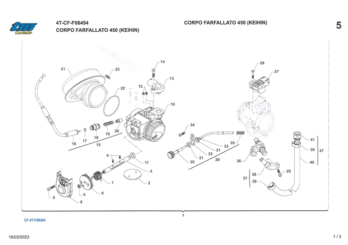 Karburator CF-4T-F08454