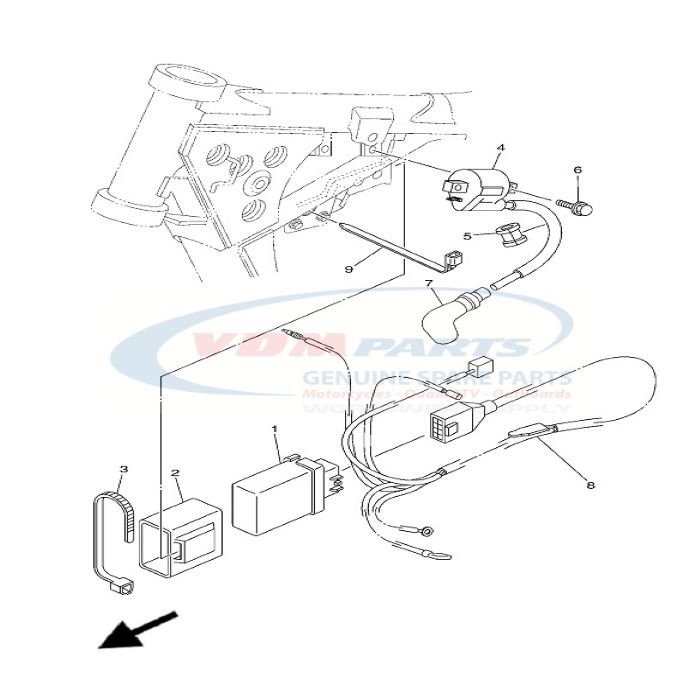 Band, Yamaha, 5pa85546000