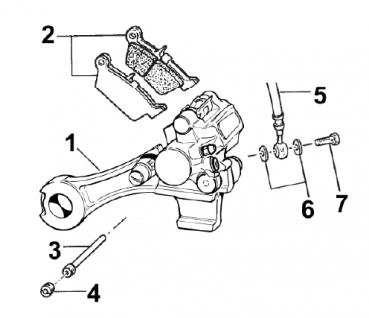 PAD KIT, RR BRAKE NISSIN 05/->