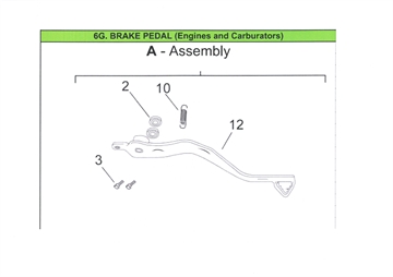 Bremsepedal