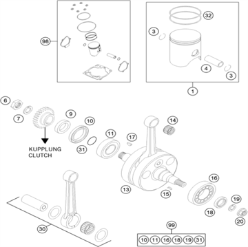 Shaft Seal Ring 38x52x7BTSL 760385273 , KTM, Husqvarna