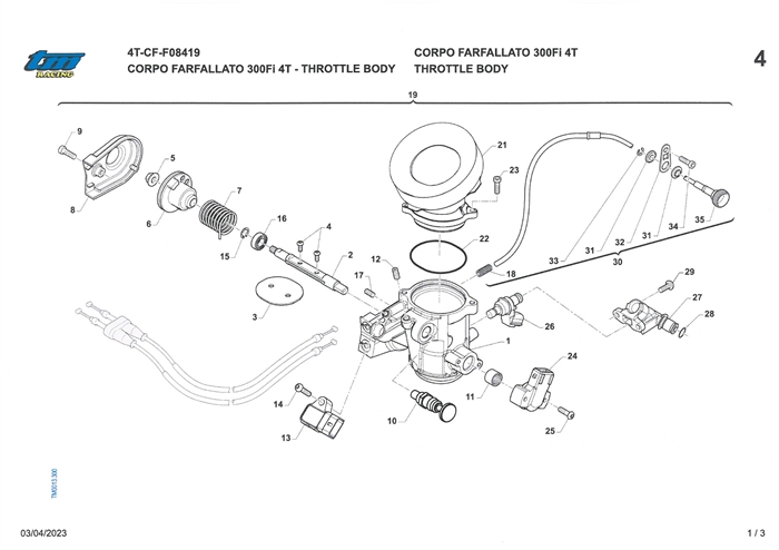 Karburator 4T-CF-F08419