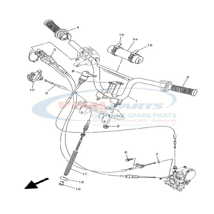 Nut (25K),  901790-641100 , Yamaha