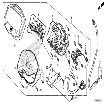 O-ring, 10x1,5, 91256-KK3-840 , Honda