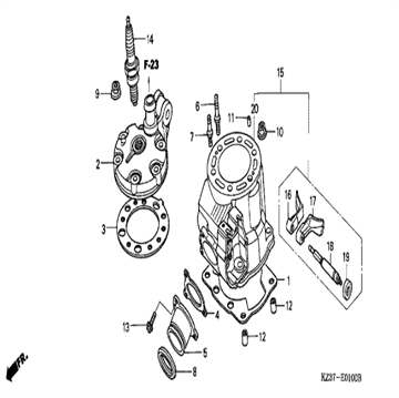 Seal Ex, Joint , Honda, 91302-KZ3-L20