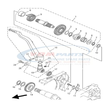 Oilseal (22U), Yamaha, 93102-18278