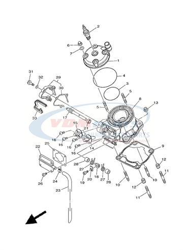 O-Ring (4GO) Yamaha, 93210-56459