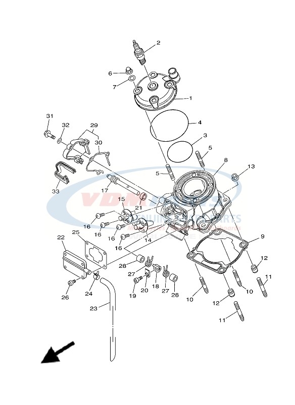 O-Ring (4GO) Yamaha, 93210-56459