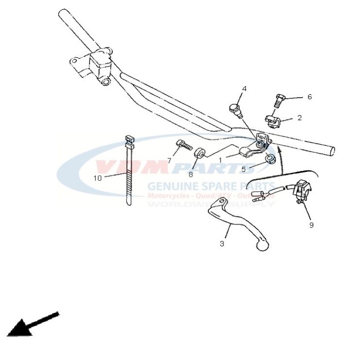 NUT, U, Yamaha, 95617-06100