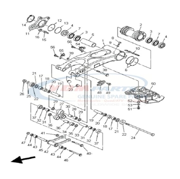 NUT, U (6TD),  95617-16100 , Yamaha