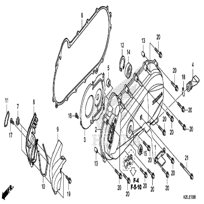 Bolt flange, 6x18  , Honda, 96001-0601800