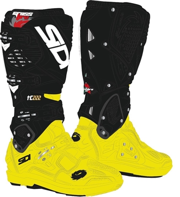 SIDI Crossfire 3 SRS TC 222 Limited edt. Gul / Sort Str. 43