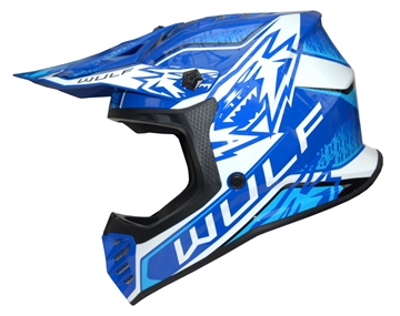 Wulfsport Junior Hjelm - Air-X - Blå