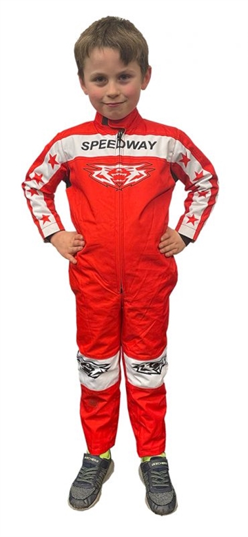 Wulfsport Junior Speedway dragt - Rød 