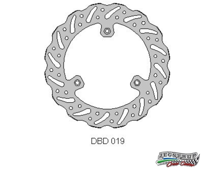 Bremseskive for Delta Braking Suzuki 85 RM årg. 05 - 09 