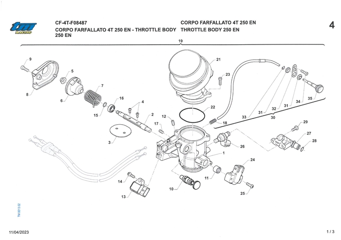 Karburator 4T-CF-F08487