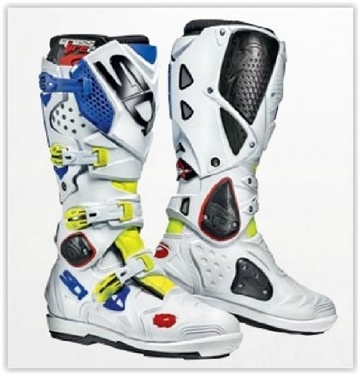 SIDI Crossfire 2 SRS  Flour / Hvid / blå