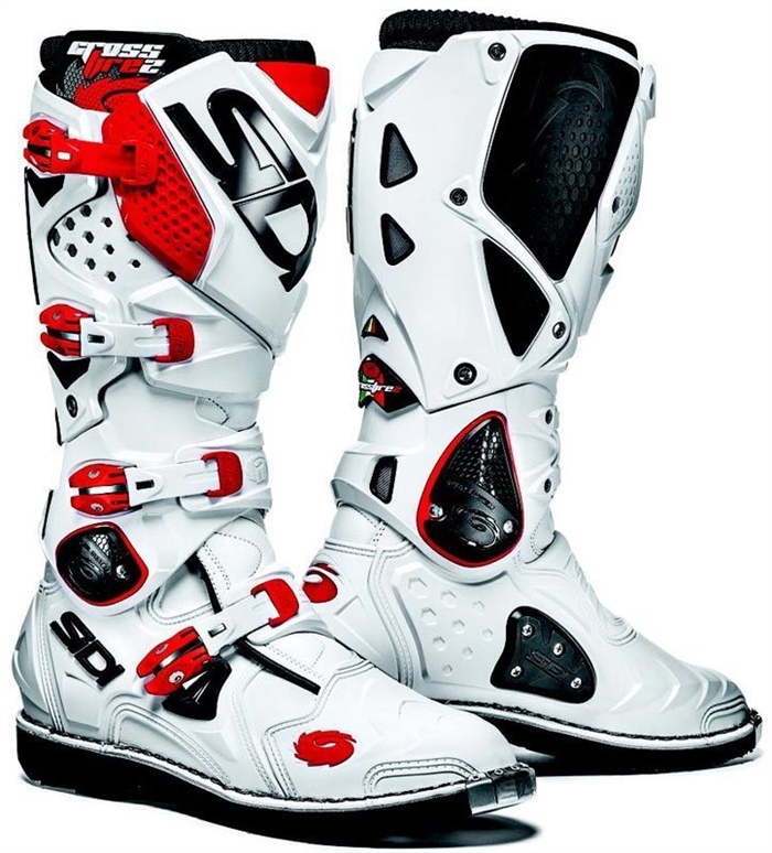 SIDI Crossfire 2 Hvid/Rød