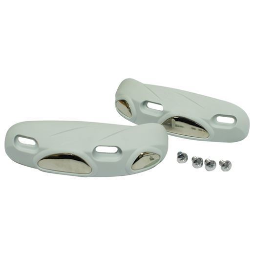 Aluminium Toe Slider Hvid