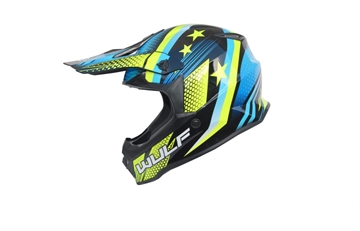 Wulfsport Junior Hjelm - Iconic Gul