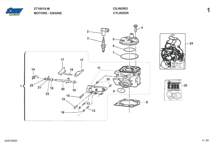 Cylinder 100 cc