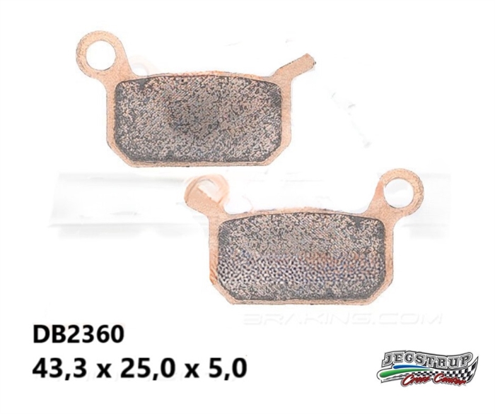 Bremseklodser forhjul - KTM 50 SX Mini All Models årg. 08 - 23 - Delta Braking 