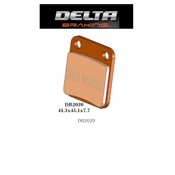 Delta bremsklods DB 2020